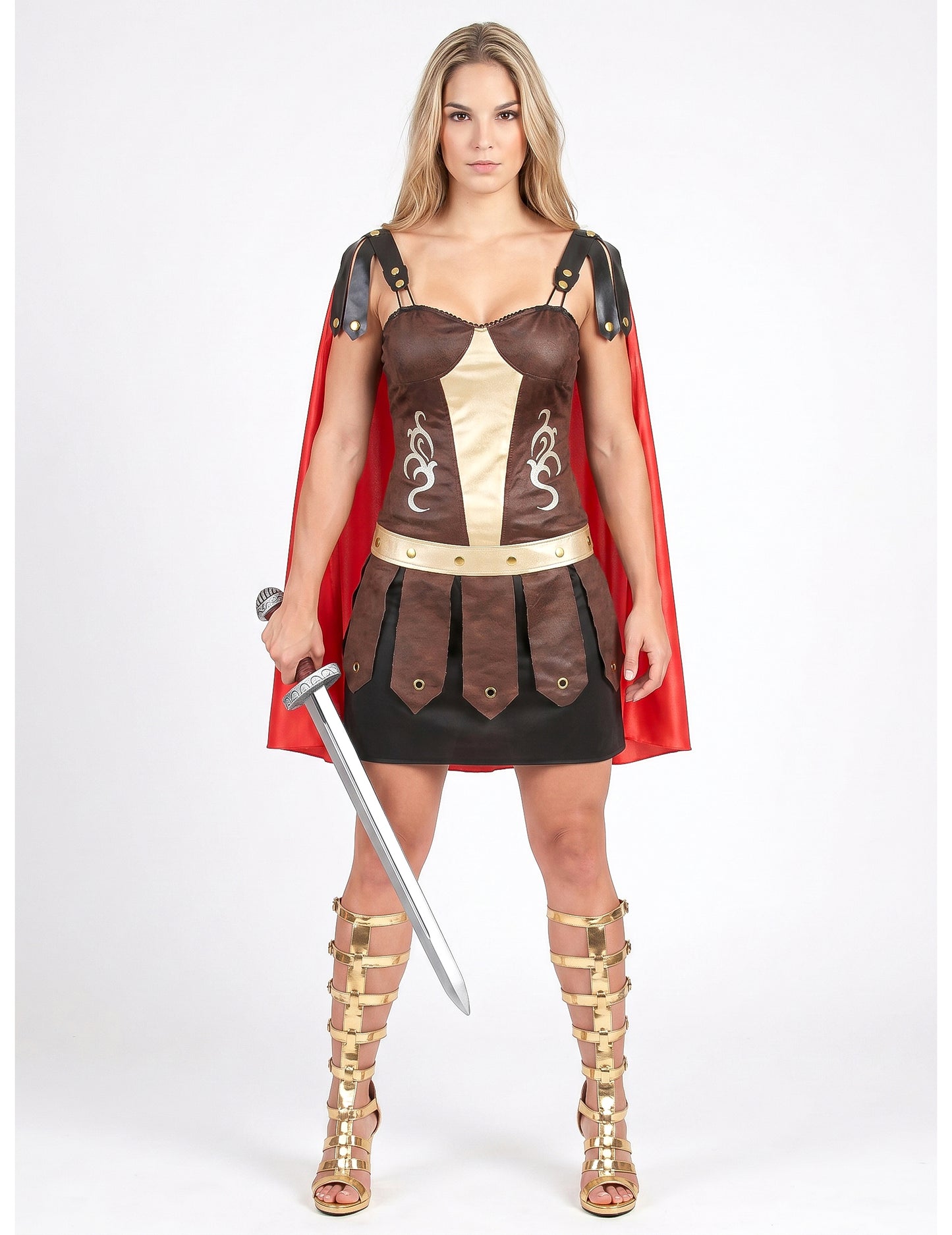 Disfraz de gladiadora romana