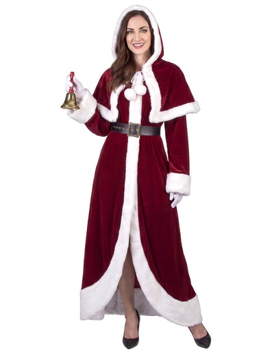 Disfraz de Mamá Noel super lujo adulto