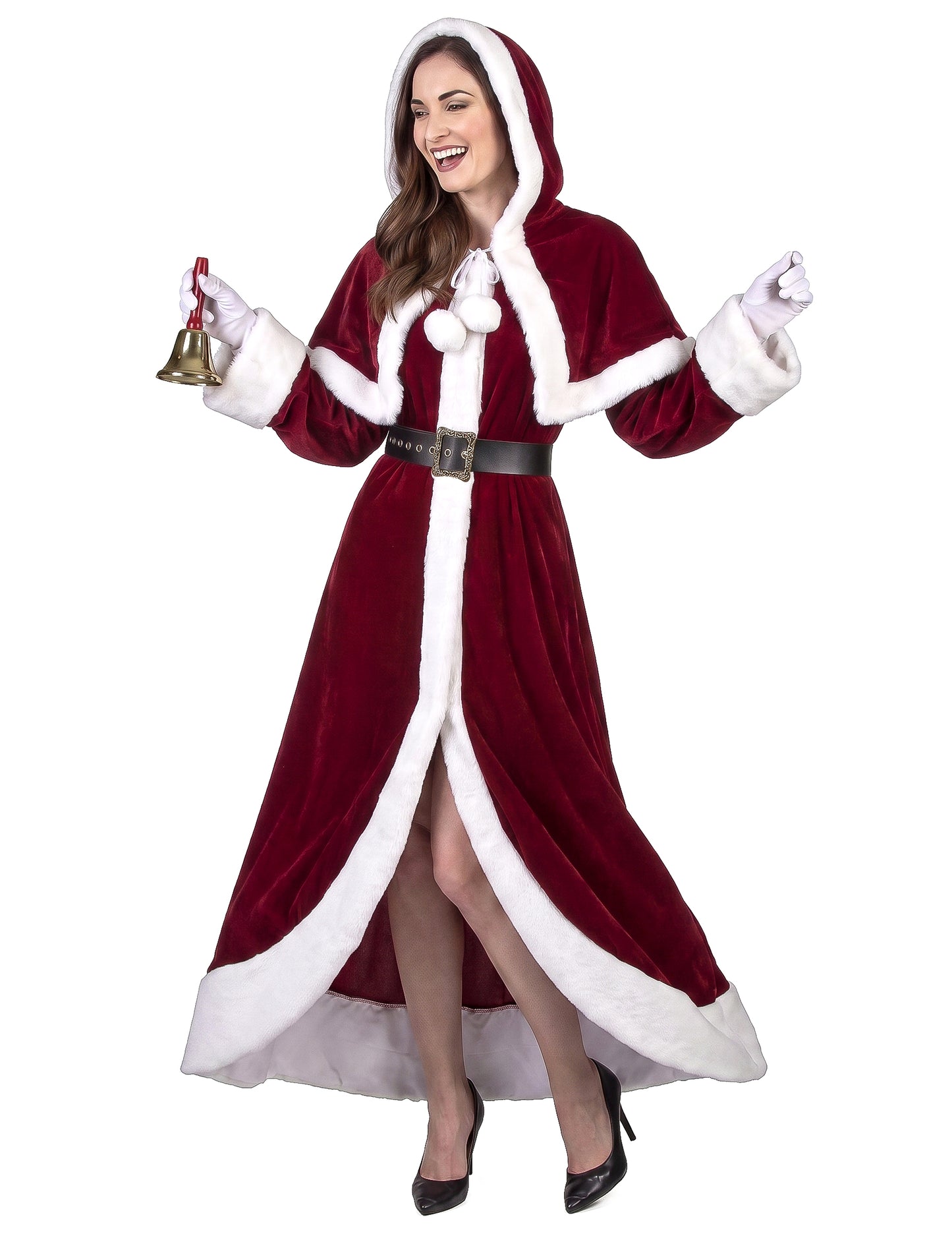 Disfraz de Mamá Noel super lujo adulto