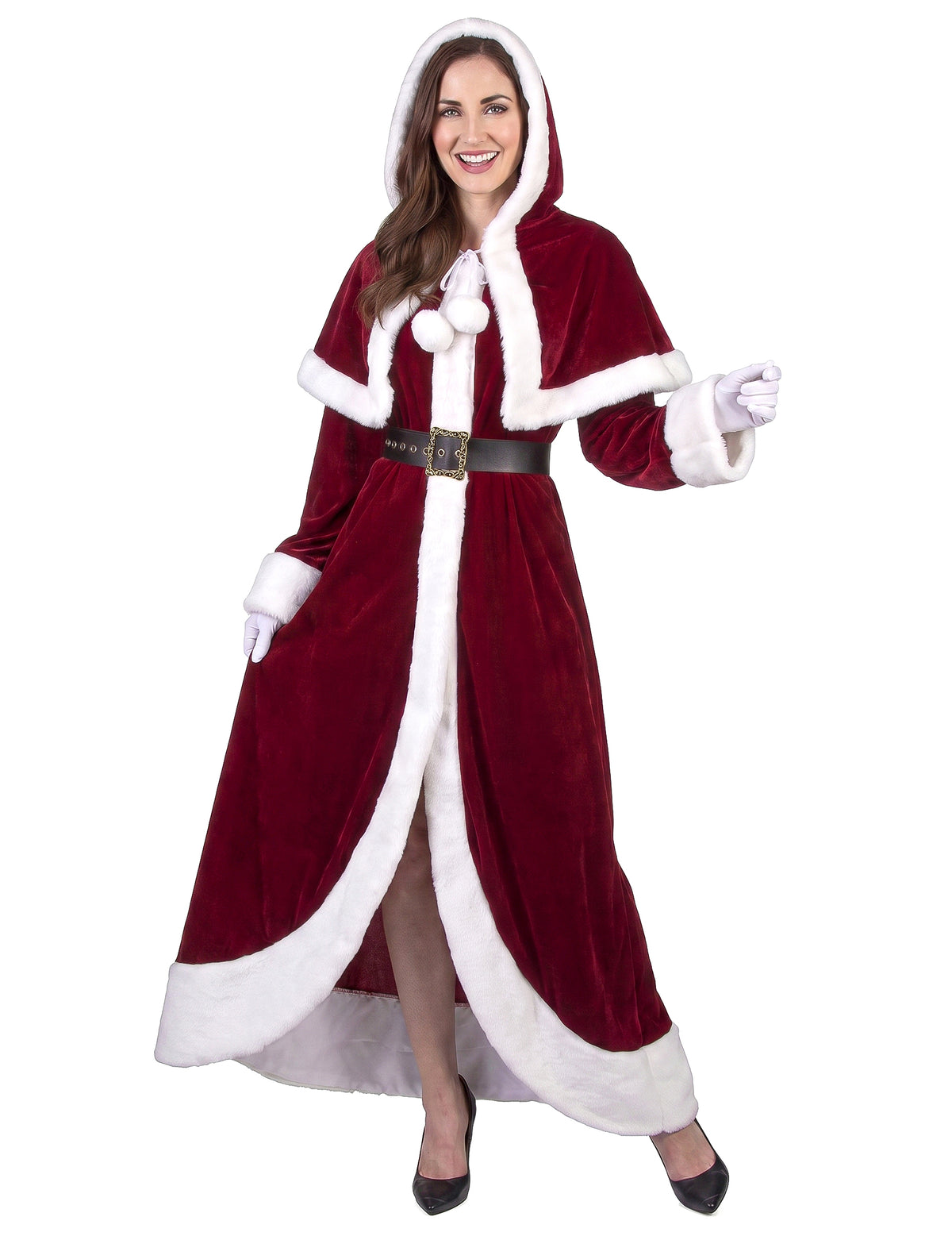 Disfraz de Mamá Noel super lujo adulto