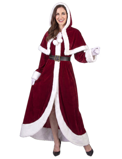 Disfraz de Mamá Noel super lujo adulto
