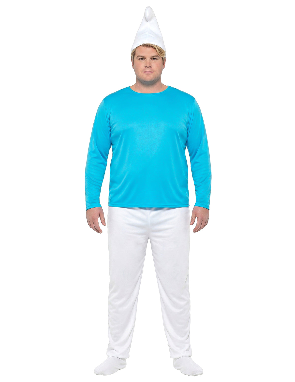 Disfraz de pitufo™ talla grande para adulto	