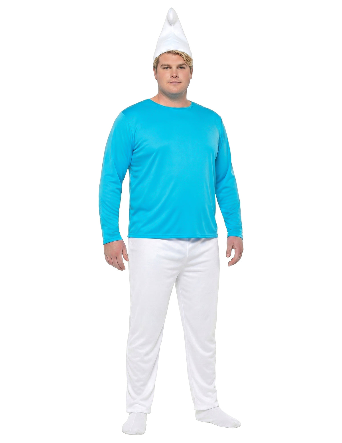 Disfraz de pitufo™ talla grande para adulto	