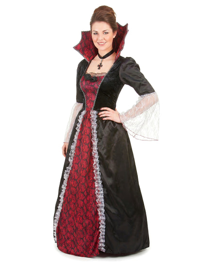 Disfraz vampiresa elegante mujer lujo