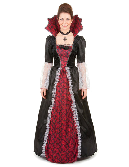 Disfraz vampiresa elegante mujer lujo