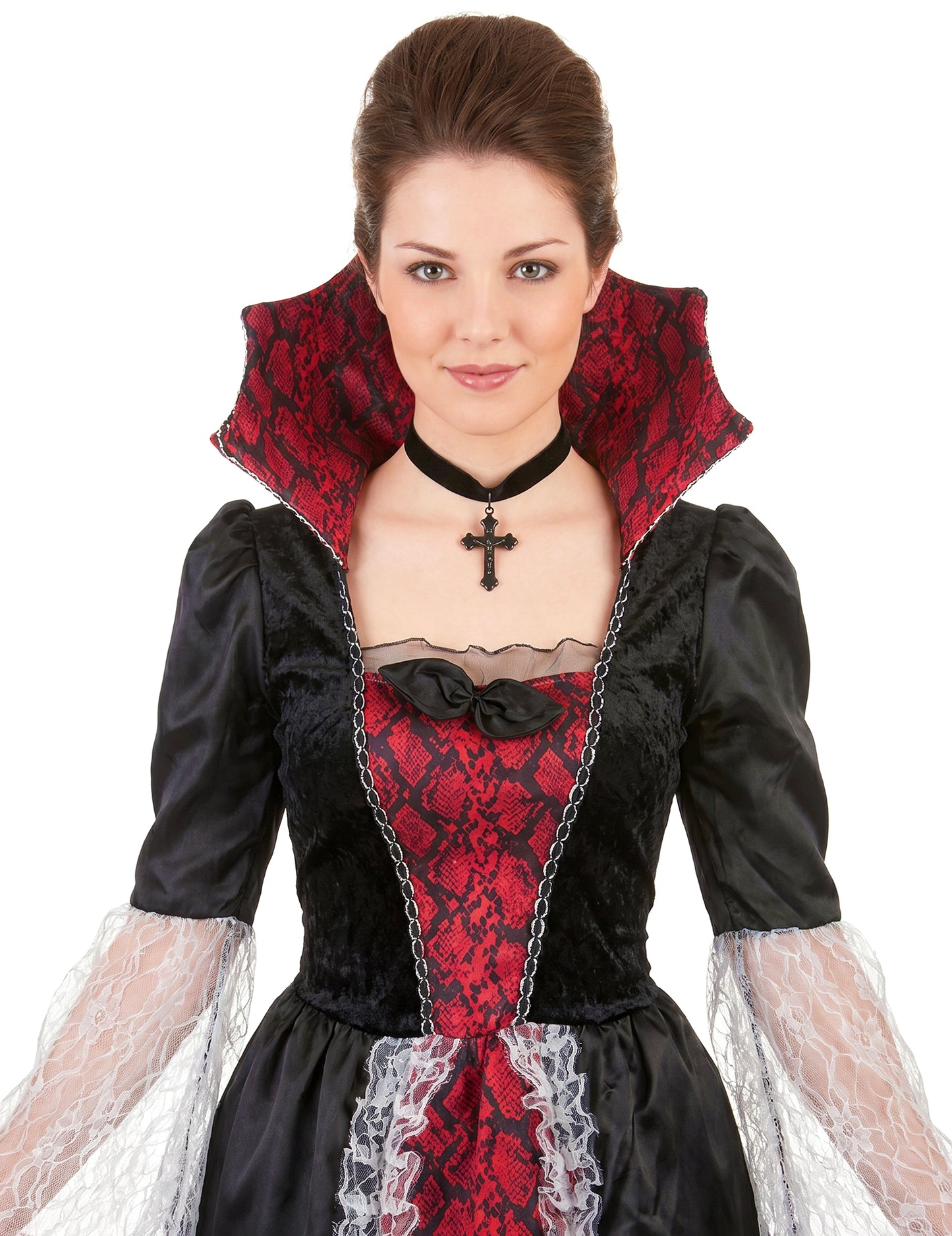 Disfraz vampiresa elegante mujer lujo