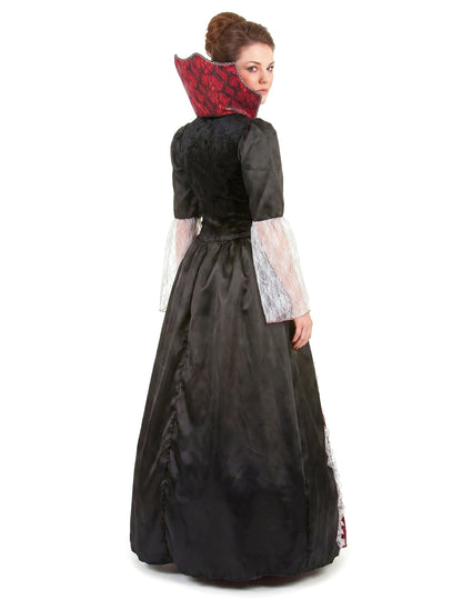 Disfraz vampiresa elegante mujer lujo
