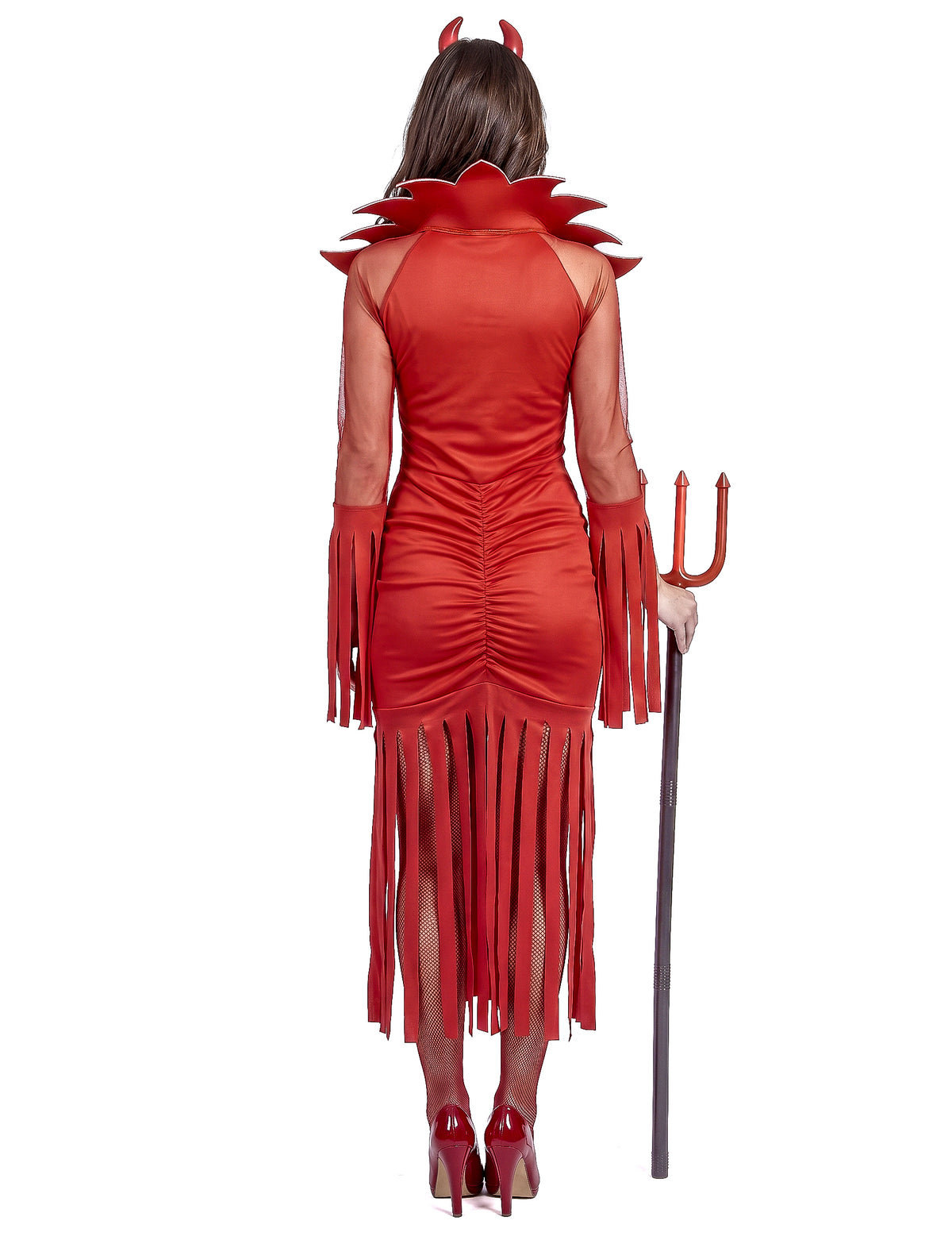Disfraz de demonio del fuego mujer