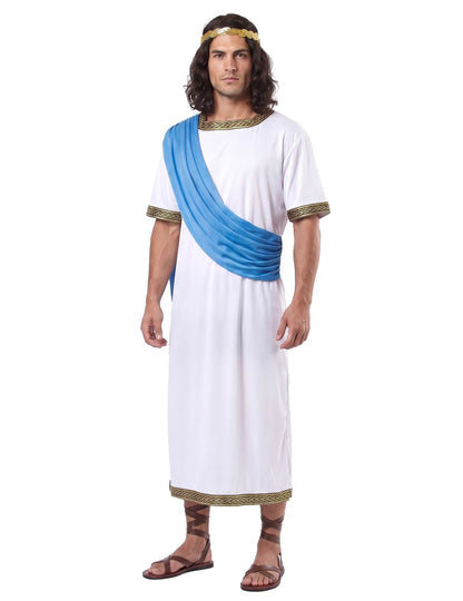 Disfraz dios griego hombre