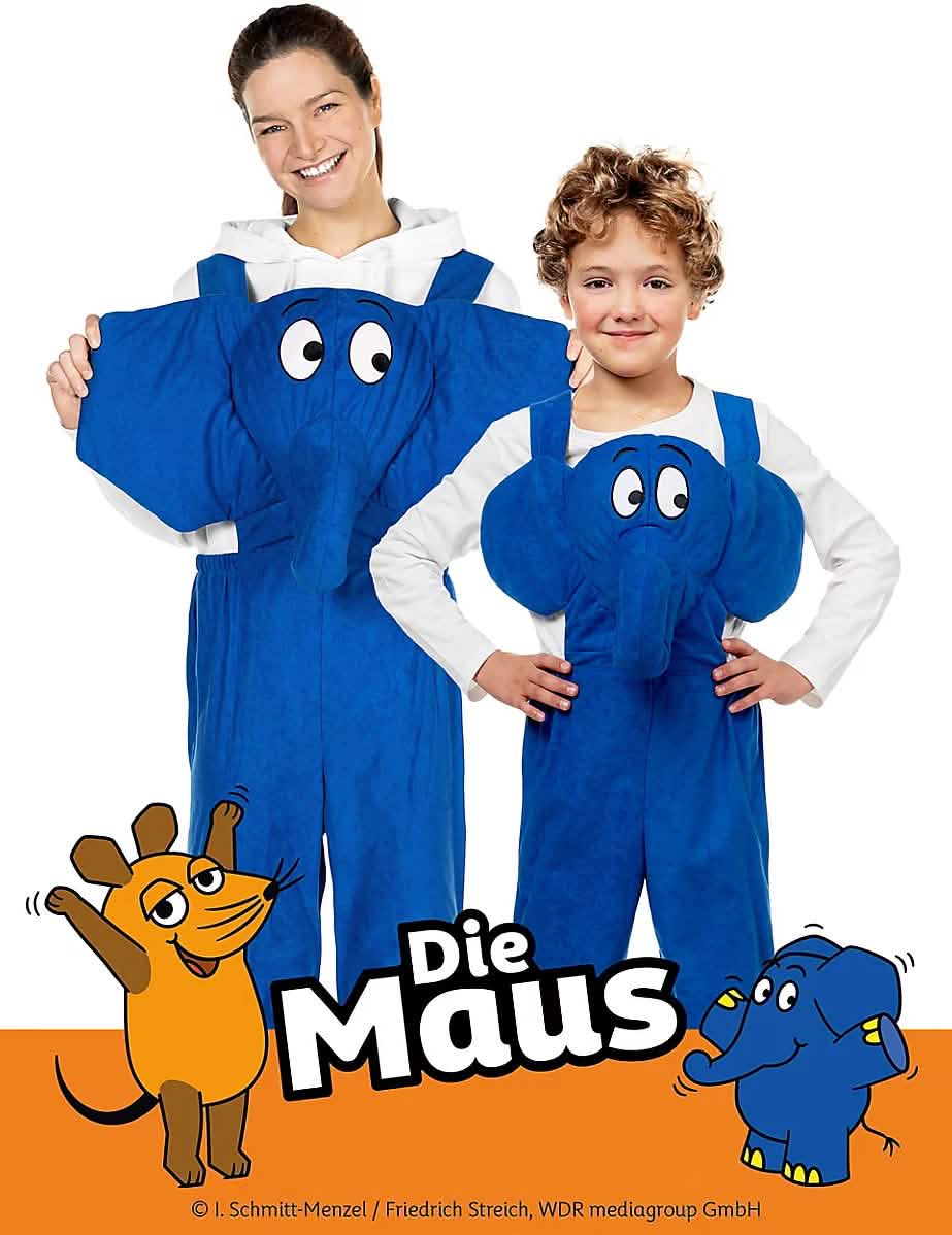 Disfraz de elefante Die Maus adulto