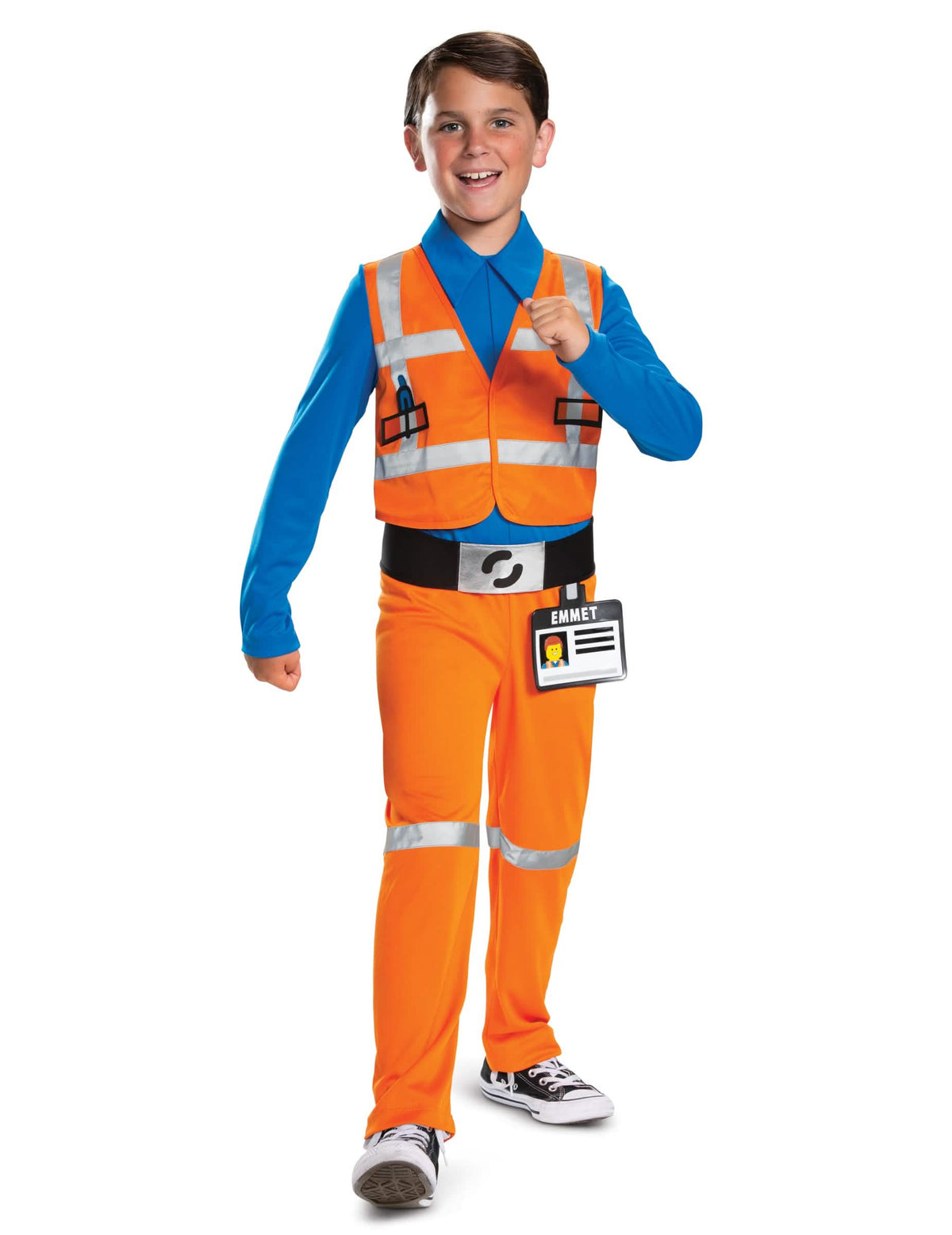 Disfraz Emmet La gran aventura Lego­­ 2 para niño naranja y azul