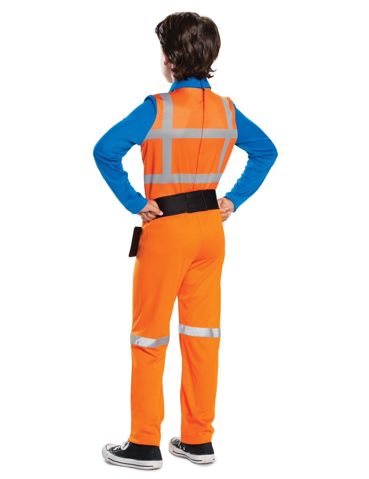 Vista trasera del disfraz Emmet La gran aventura Lego­­ 2