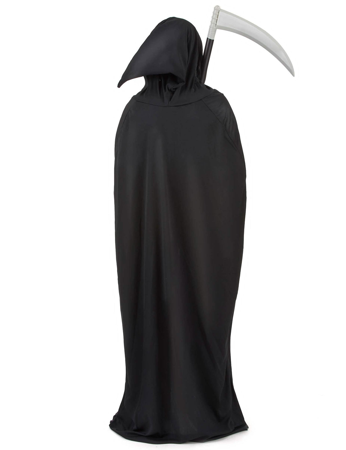 Déguisement faucheur Halloween pour enfant noir avec faux