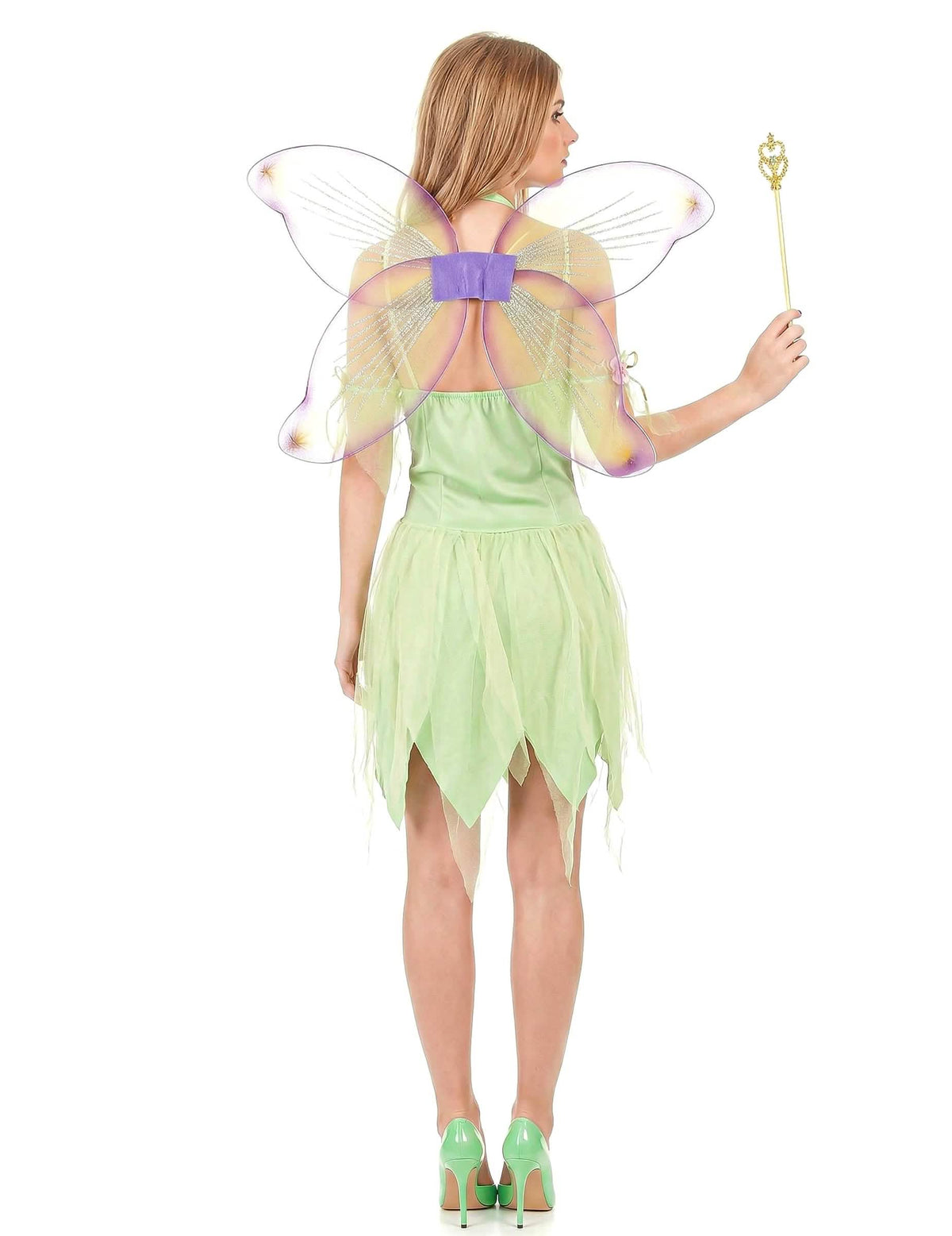 Disfraz de hada verde corset para mujer