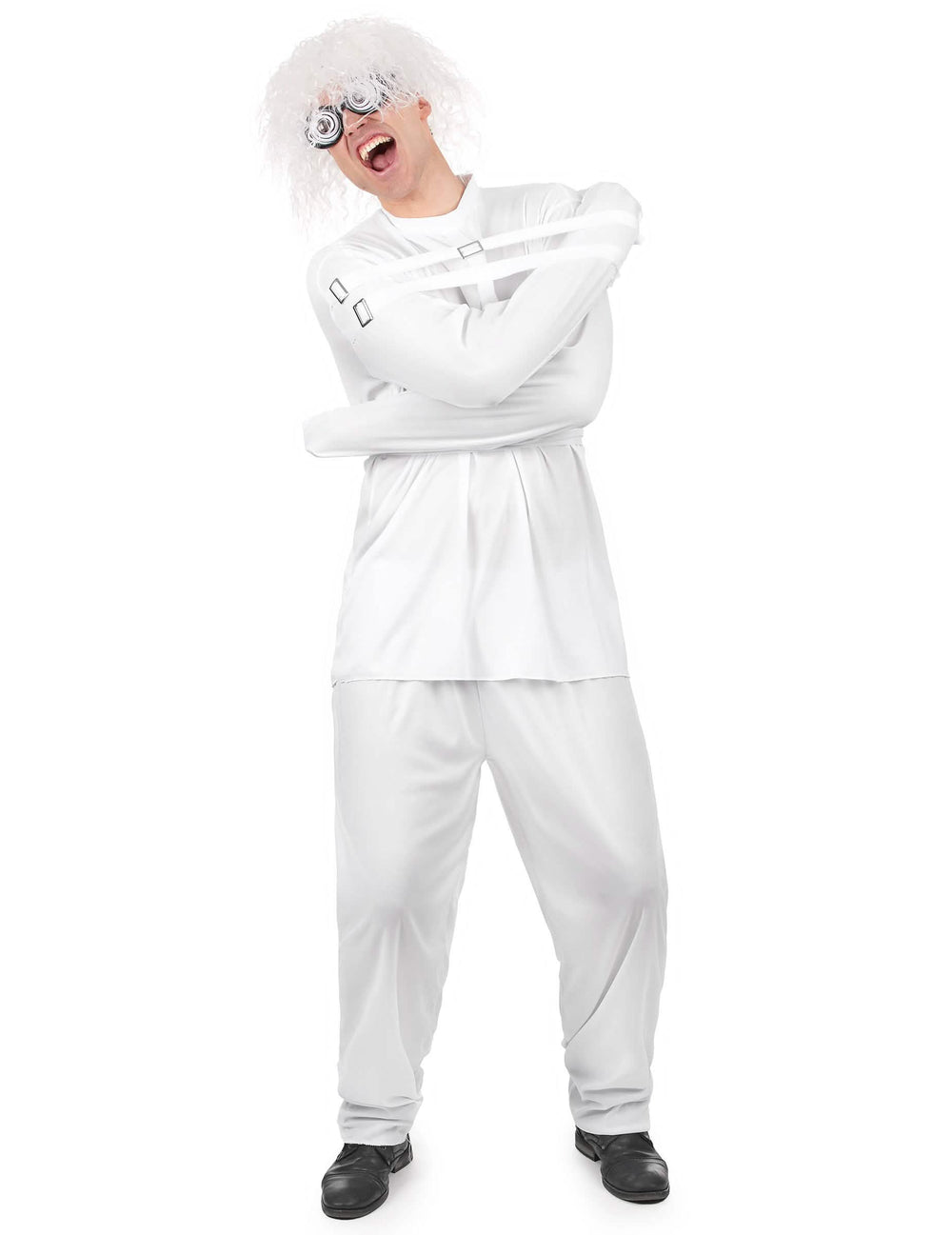 disfraz camisola loco para adulto blanco