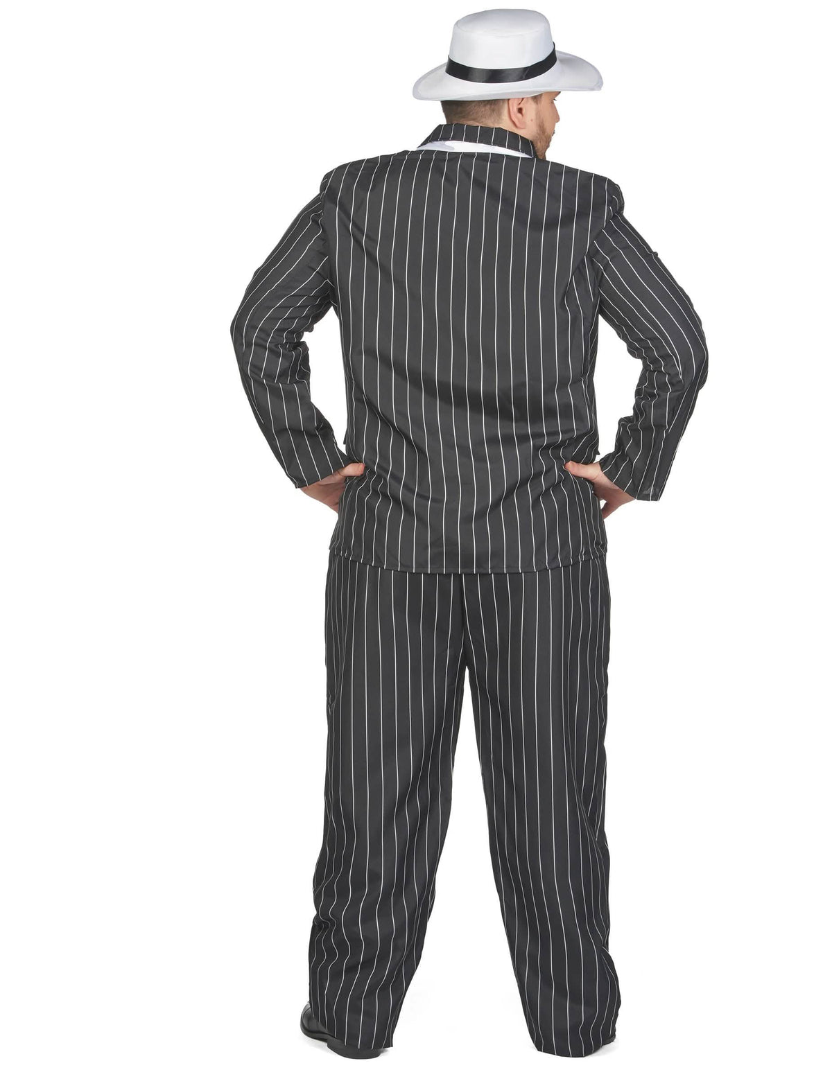 Vue de dos du déguisement de gangster pour homme