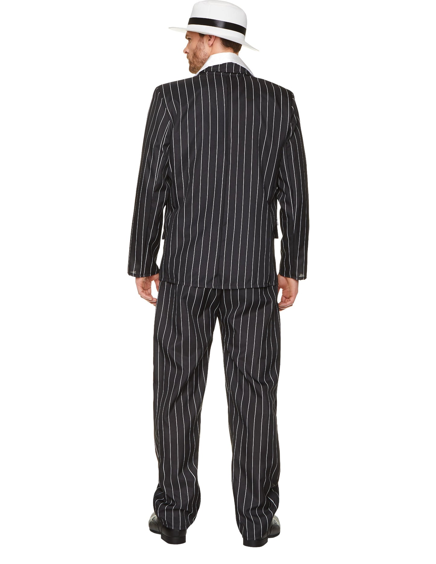 Vue de dos du déguisement gangster pour homme