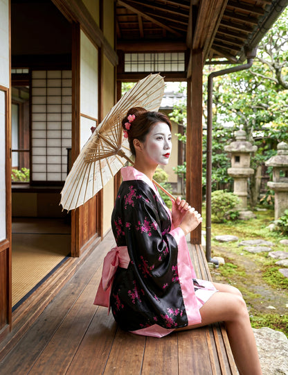 Disfraz de geisha para mujer