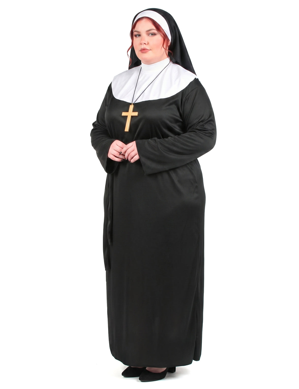 Disfraz monja mujer talla grande