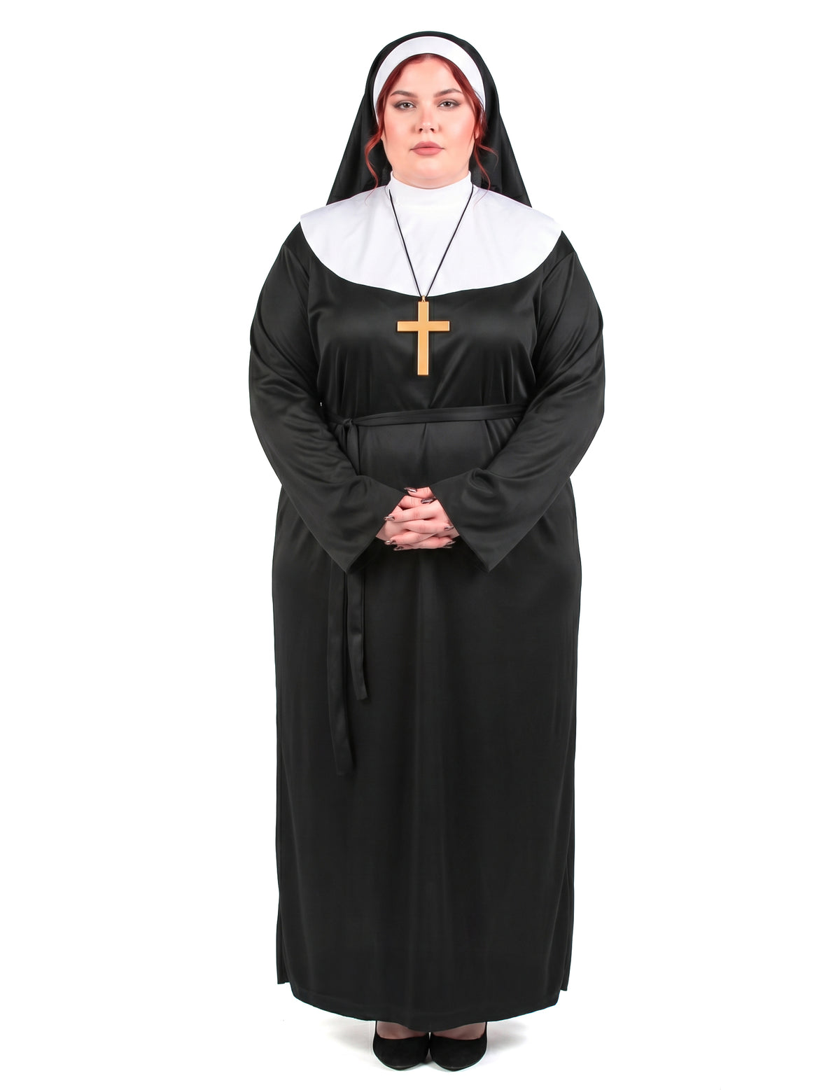 Disfraz monja mujer talla grande
