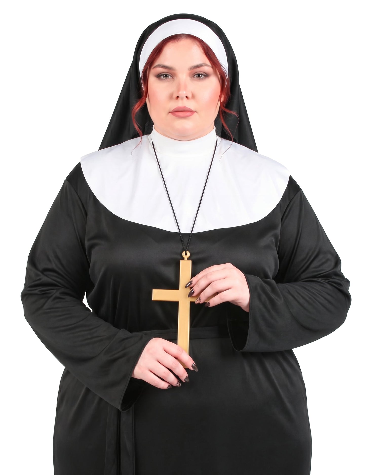 Disfraz monja mujer talla grande
