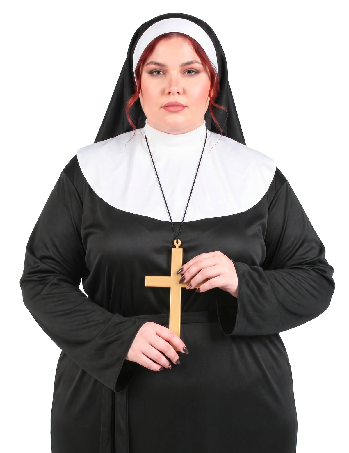 Disfraz monja mujer talla grande