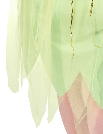 Disfraz sexy de hada verde talla grande para mujer