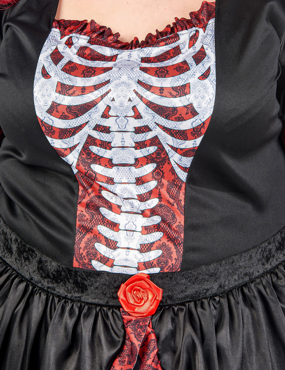 Disfraz de día de los muertos para mujer talla grande