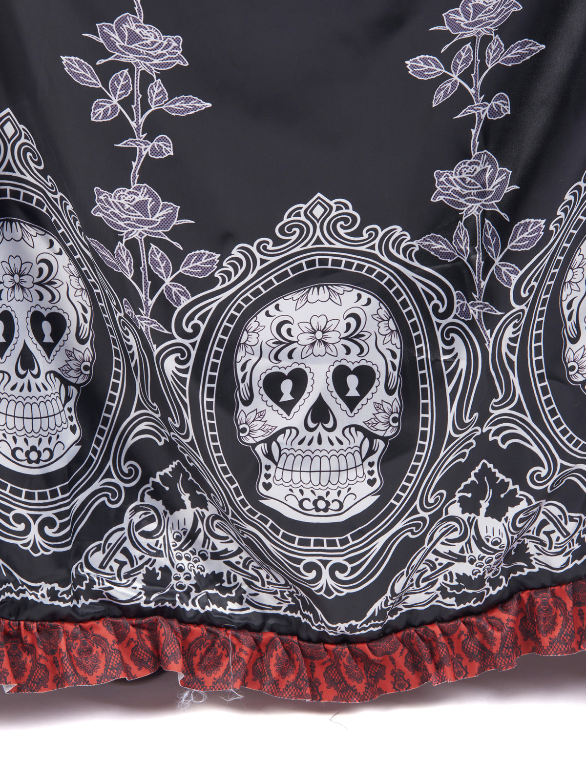 Disfraz de día de los muertos para mujer talla grande