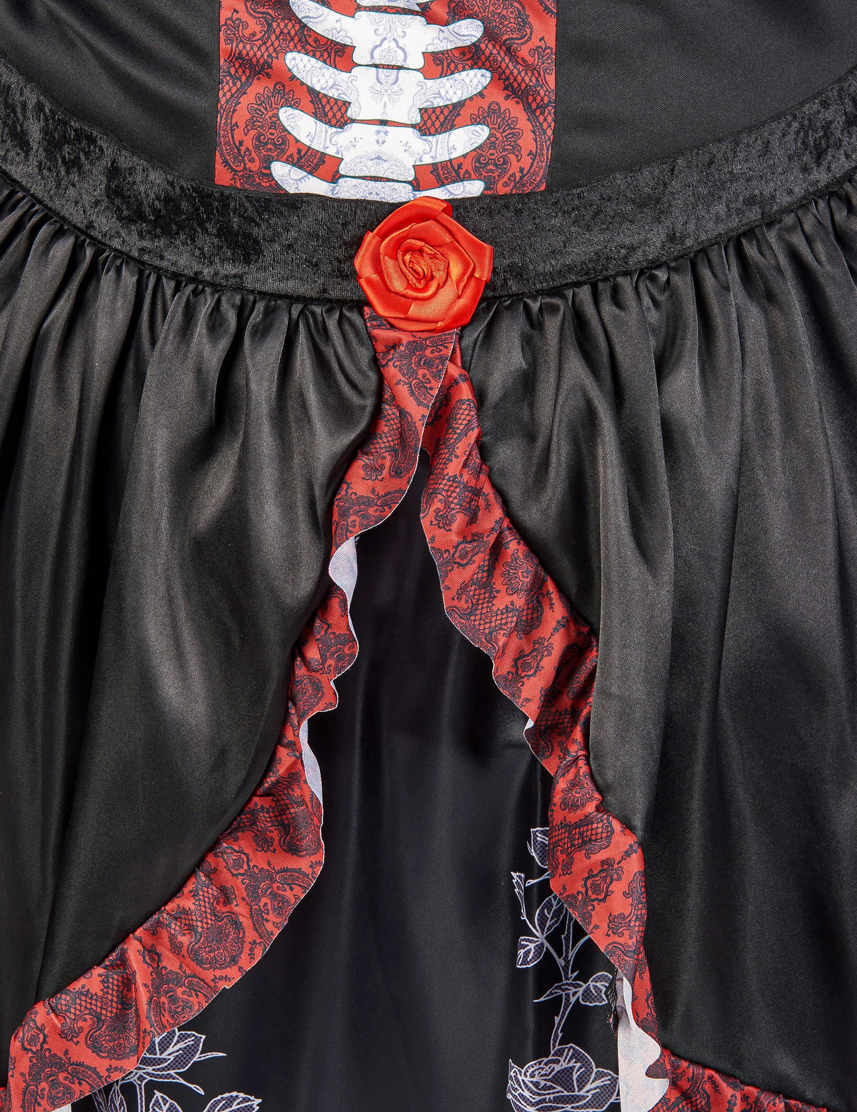 Disfraz de día de los muertos para mujer talla grande