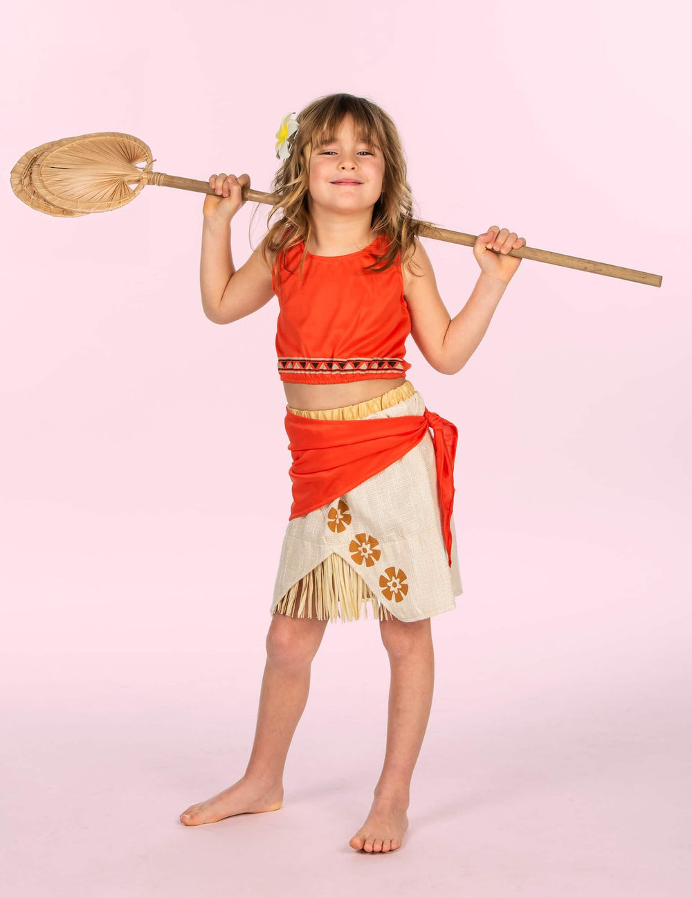 Accesorio de remo del disfraz hawaí para niña