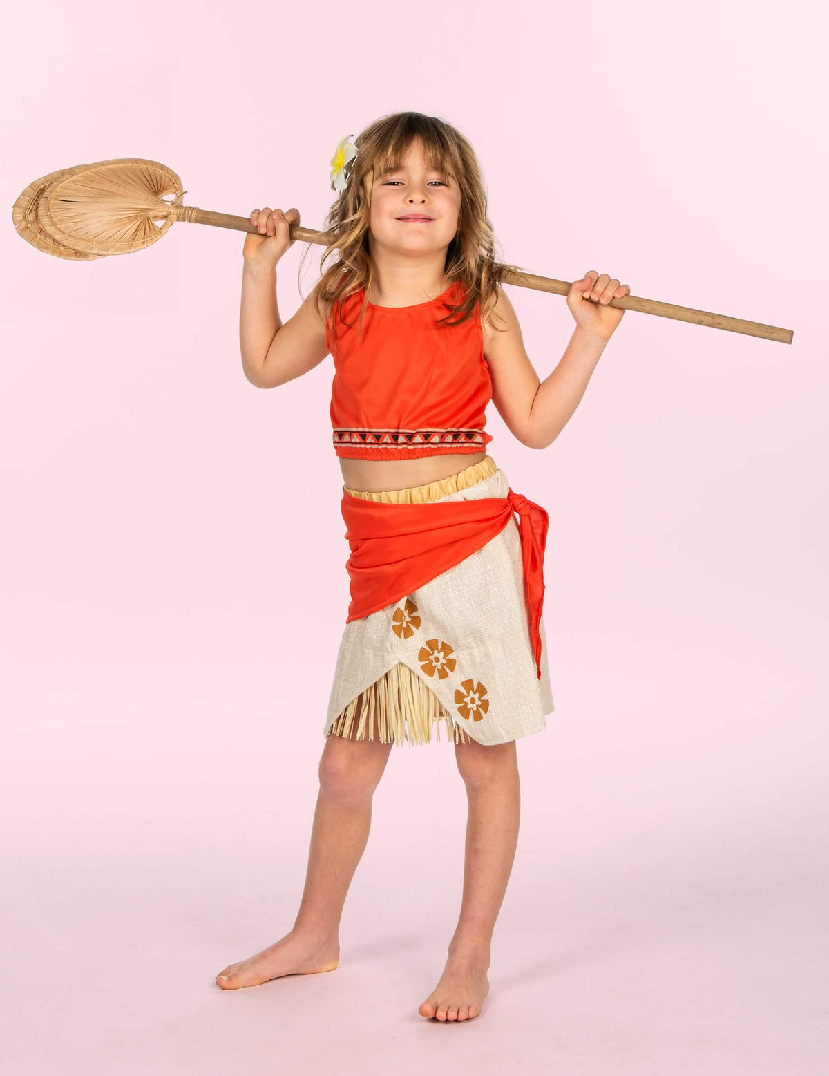 Accesorio de remo del disfraz hawaí para niña