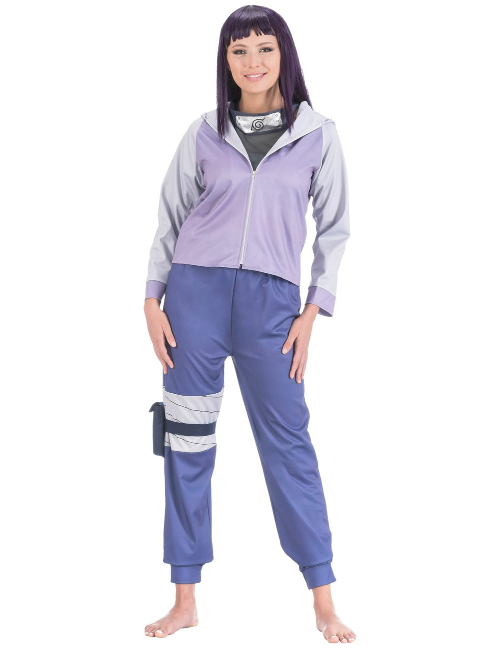 Déguisement Hinata Naruto™ pour femme lavande et bleu