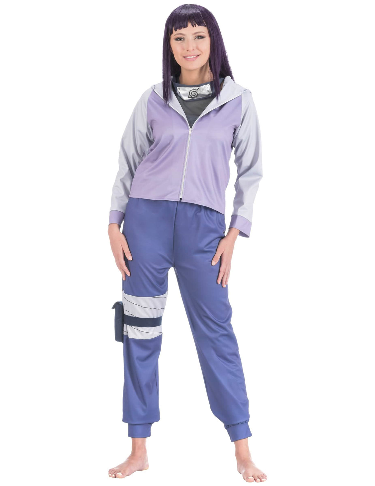 Déguisement Hinata Naruto™ pour femme lavande et bleu