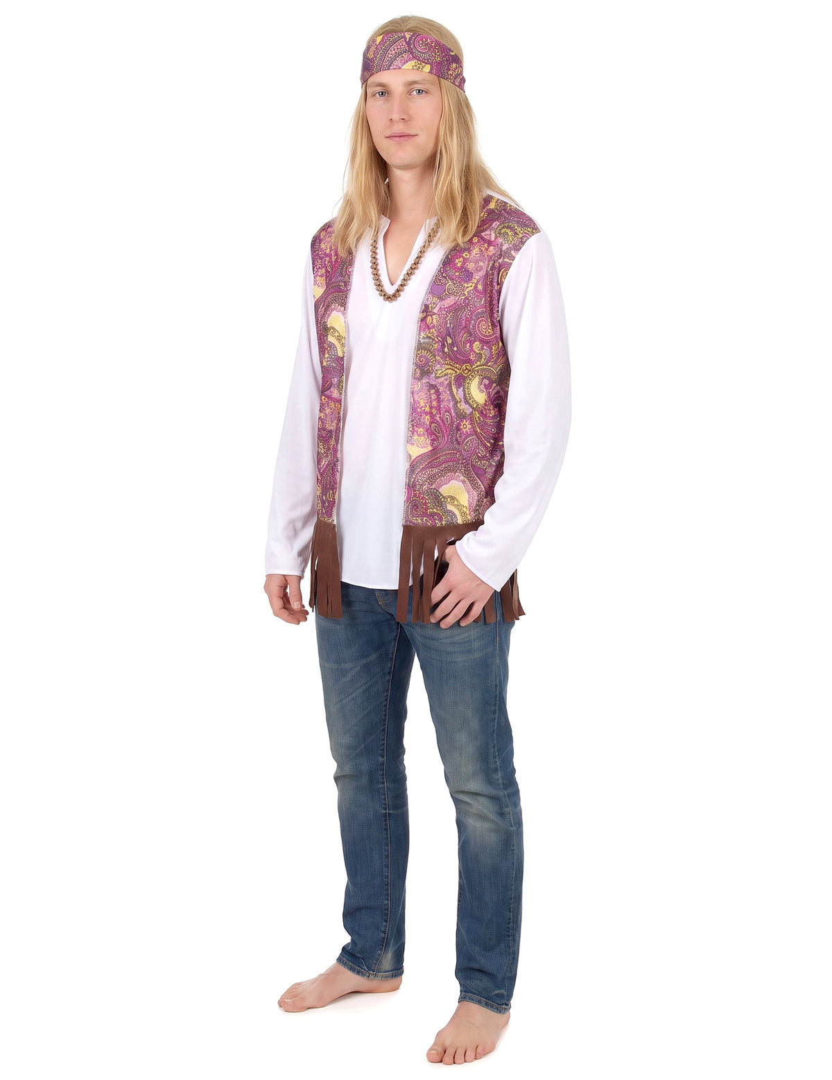 Disfraz hippie años 60 para hombre