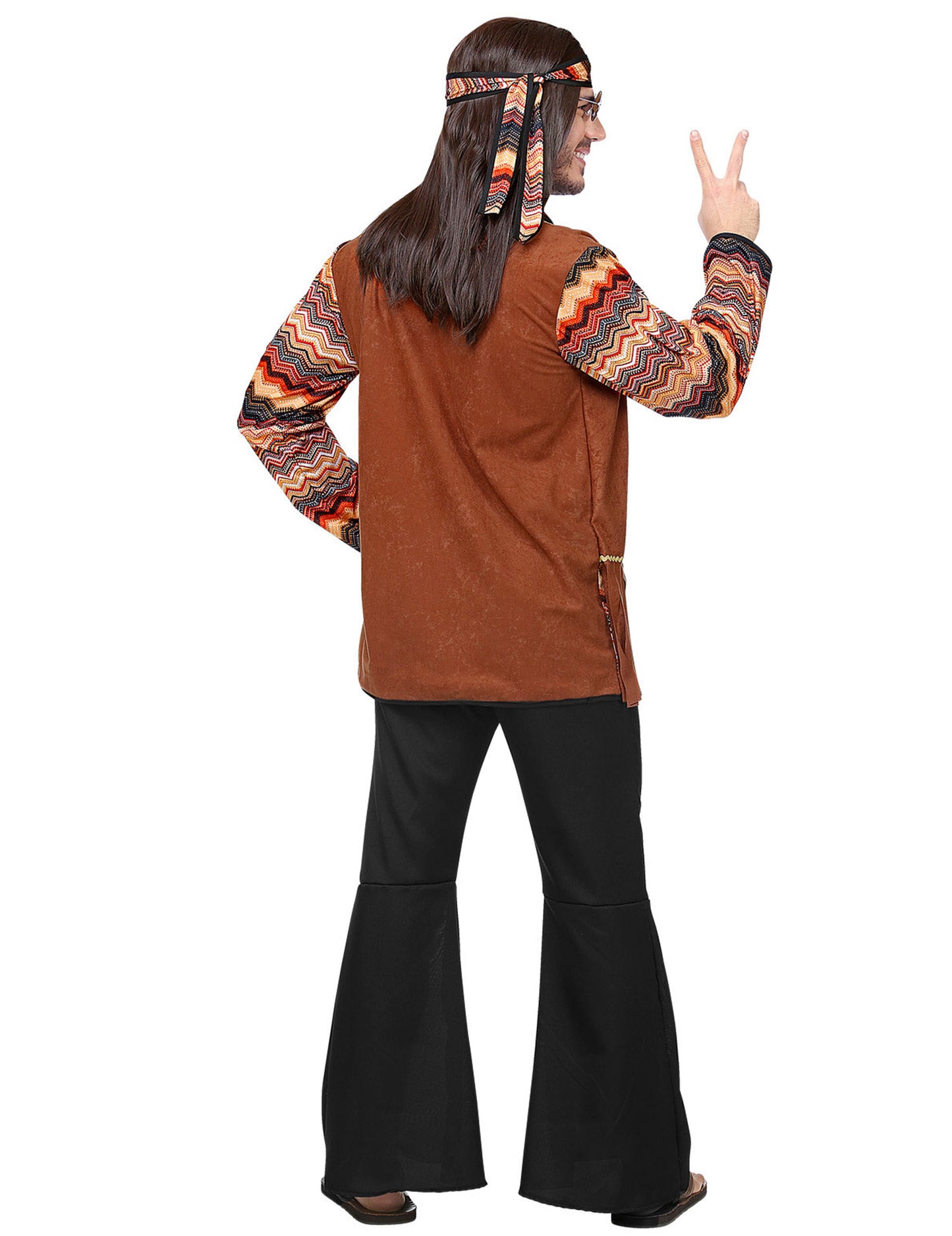 Disfraz hippie natural hombre