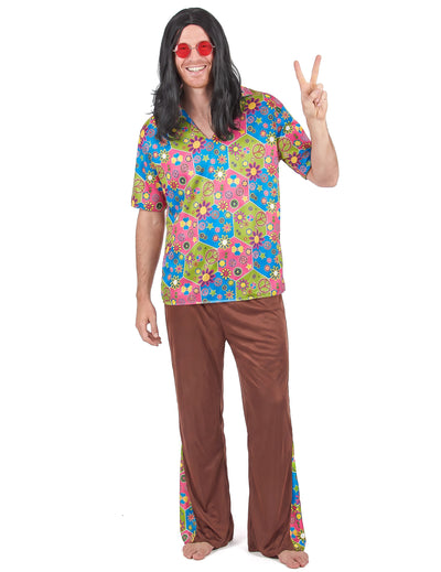 Disfraz de hippie hombre