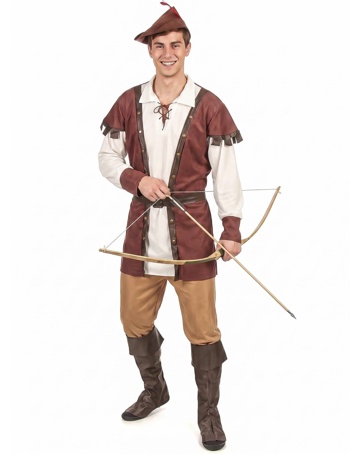 Disfraz de hombre de los bosques medieval
