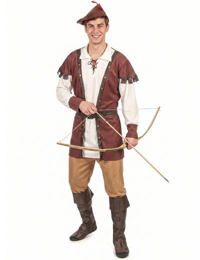 Disfraz de hombre de los bosques medieval
