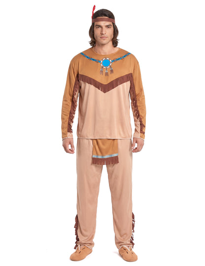 Disfraz indio para hombre