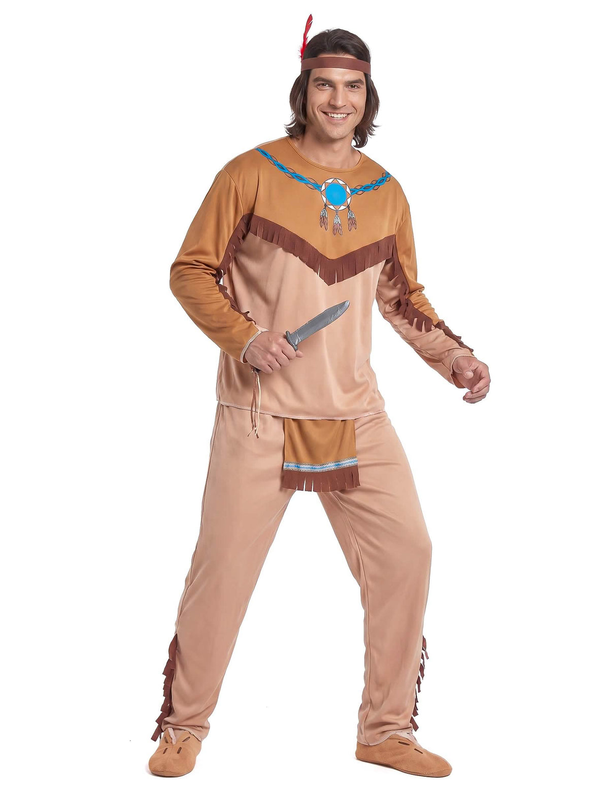 Disfraz indio para hombre