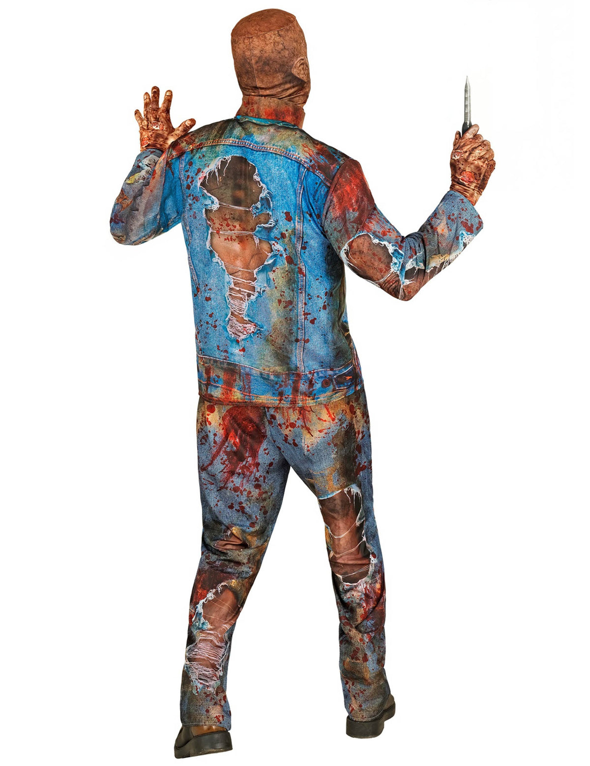 Disfraz de zombie de cuerpo entero para adulto