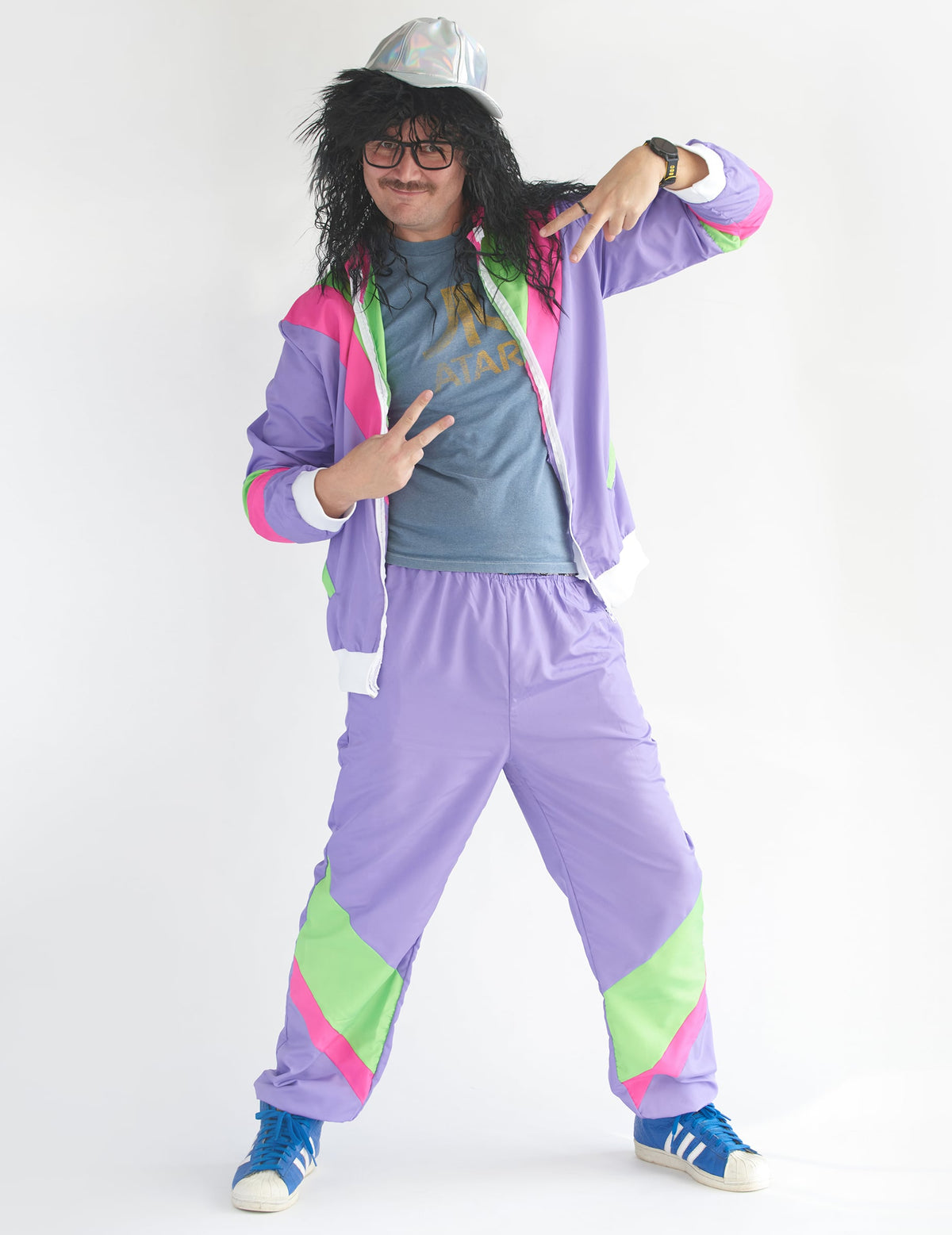 Disfraz jogging retro para hombre