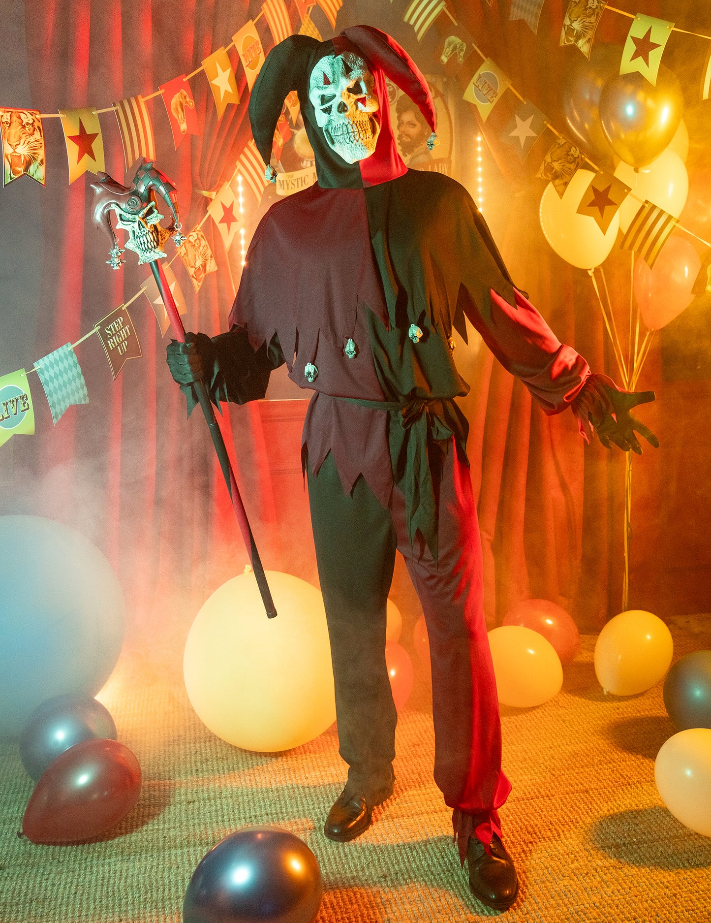 Disfraz joker loco adulto