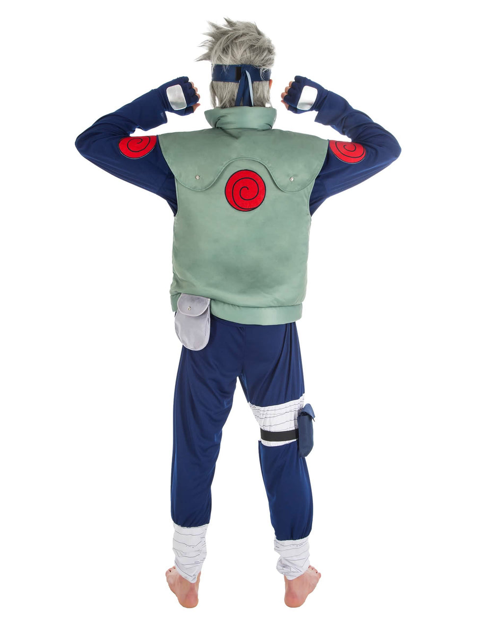 Vista trasera del disfraz Kakashi Hatake Naruto™