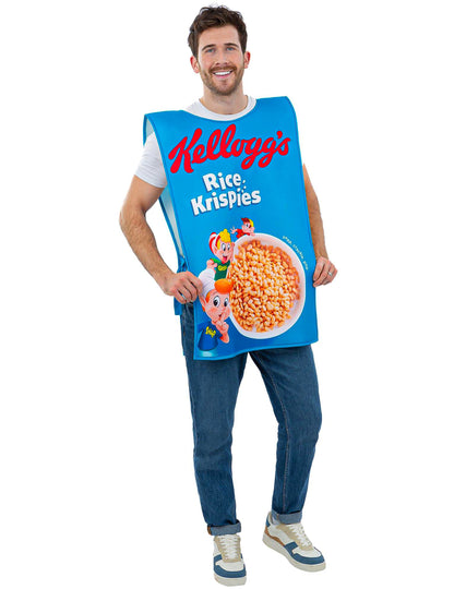 Disfraz Kellogg's Rice Krispies™ caja de cereales adulto