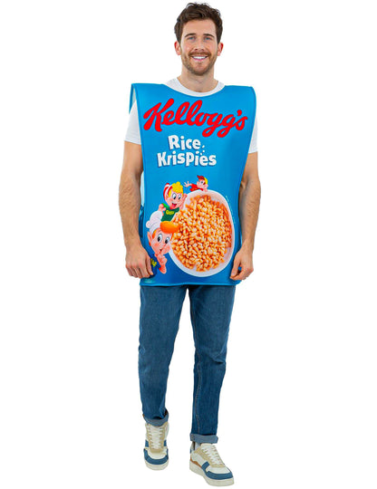 Disfraz Kellogg's Rice Krispies™ caja de cereales adulto