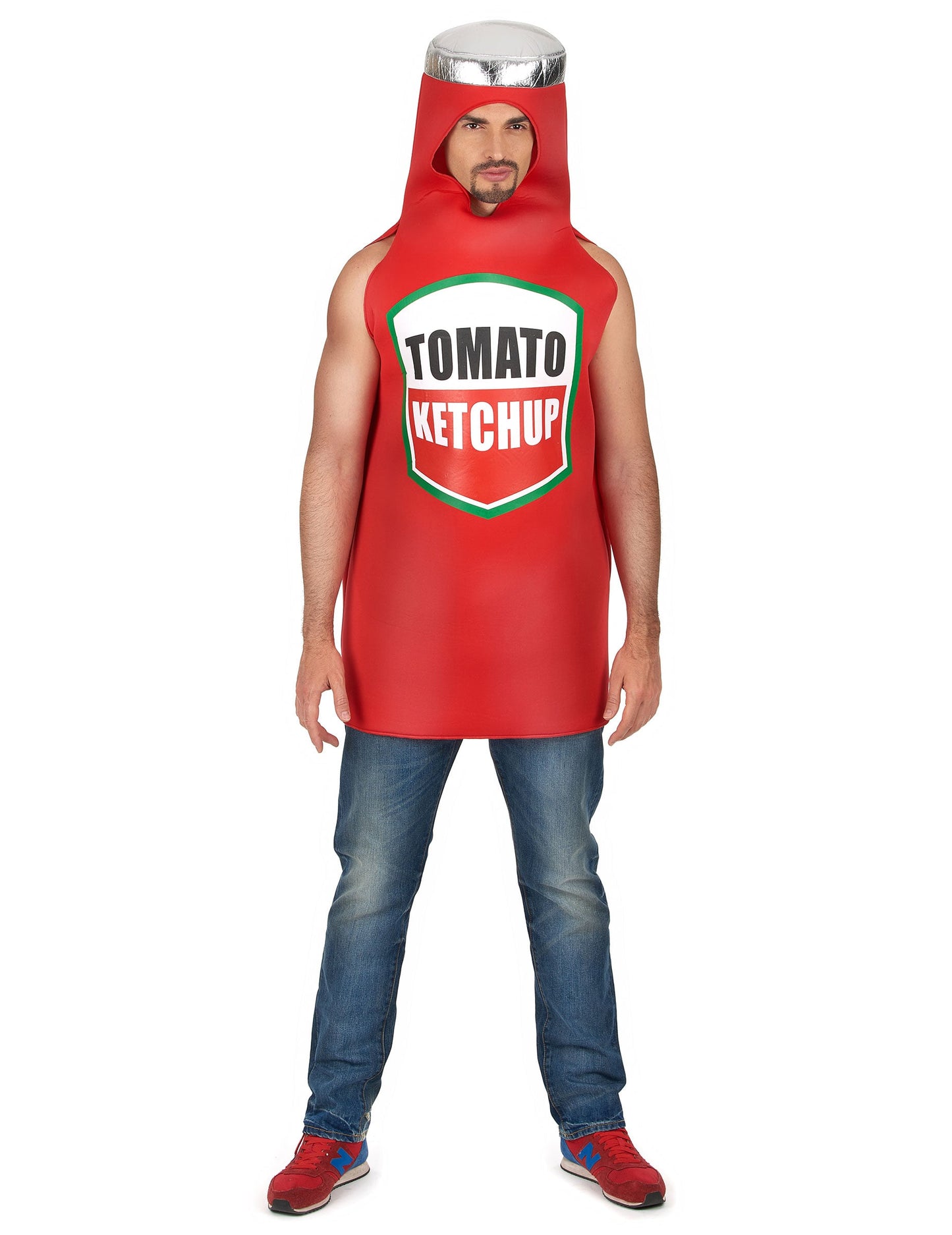 Déguisement de couple frites et ketchup adulte