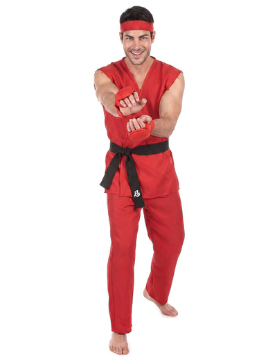 Disfraz de kung fu hombre