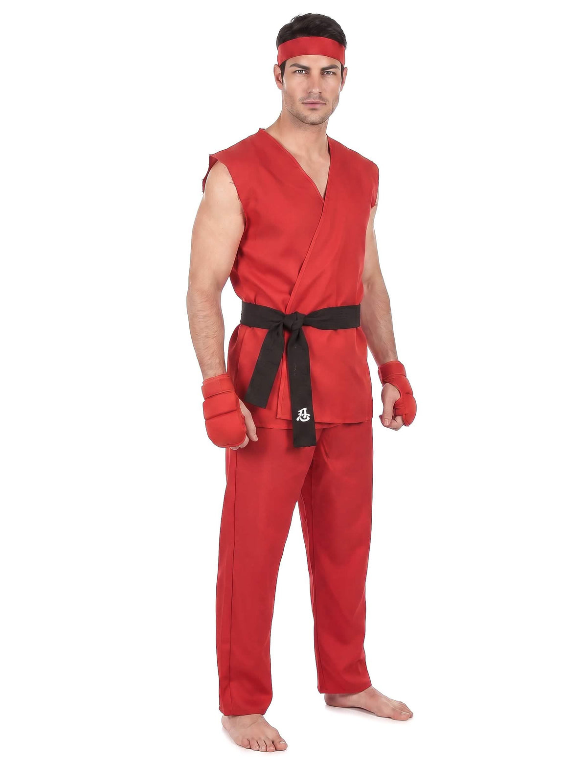 Disfraz de kung fu hombre